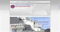 Desktop Screenshot of circuloelectrico.com