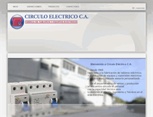 Tablet Screenshot of circuloelectrico.com